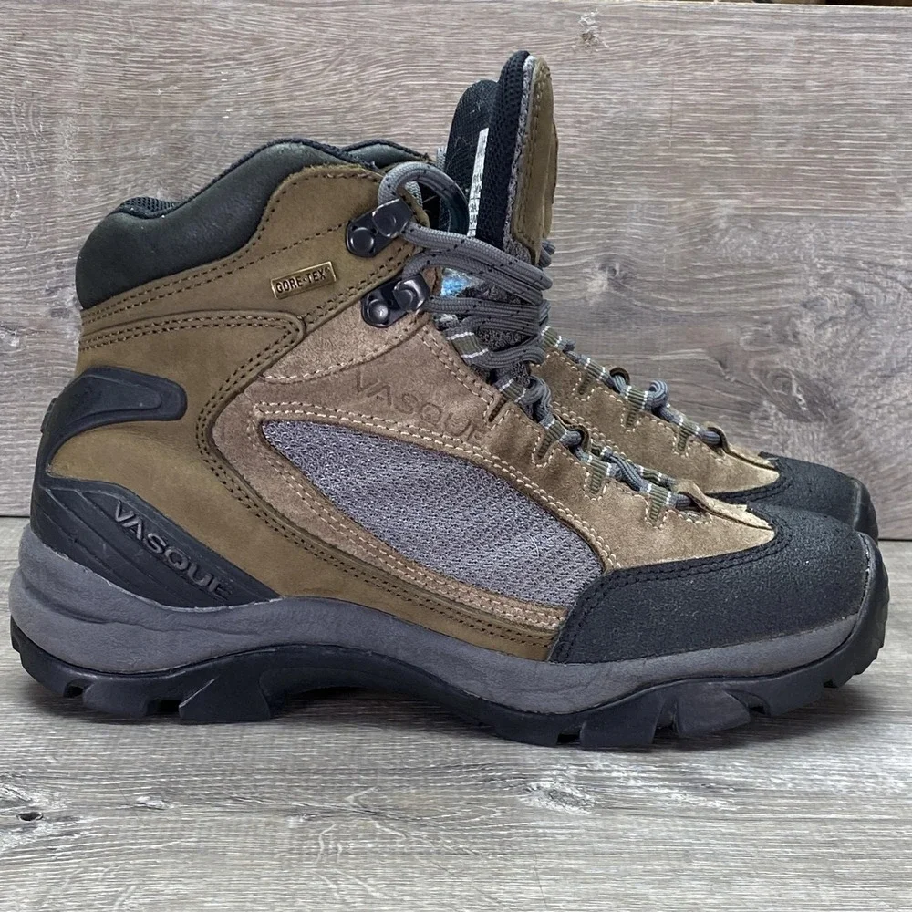 Vasque Boots Mens‎ Size 10 Brown Leather Gore-Tex Waterproof Ankle Hiking Trail